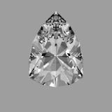A collection of my best Gemstone Faceting Designs Volume 4 Arrowhead Pear 1.41 gem facet diagram